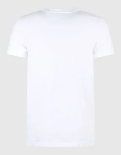 Basis V-hals T-shirt Wit