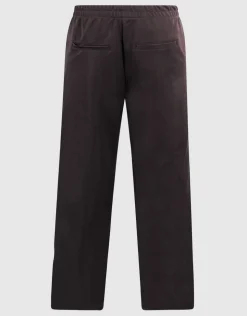 Basis Wide Leg Broek Donkerbruin