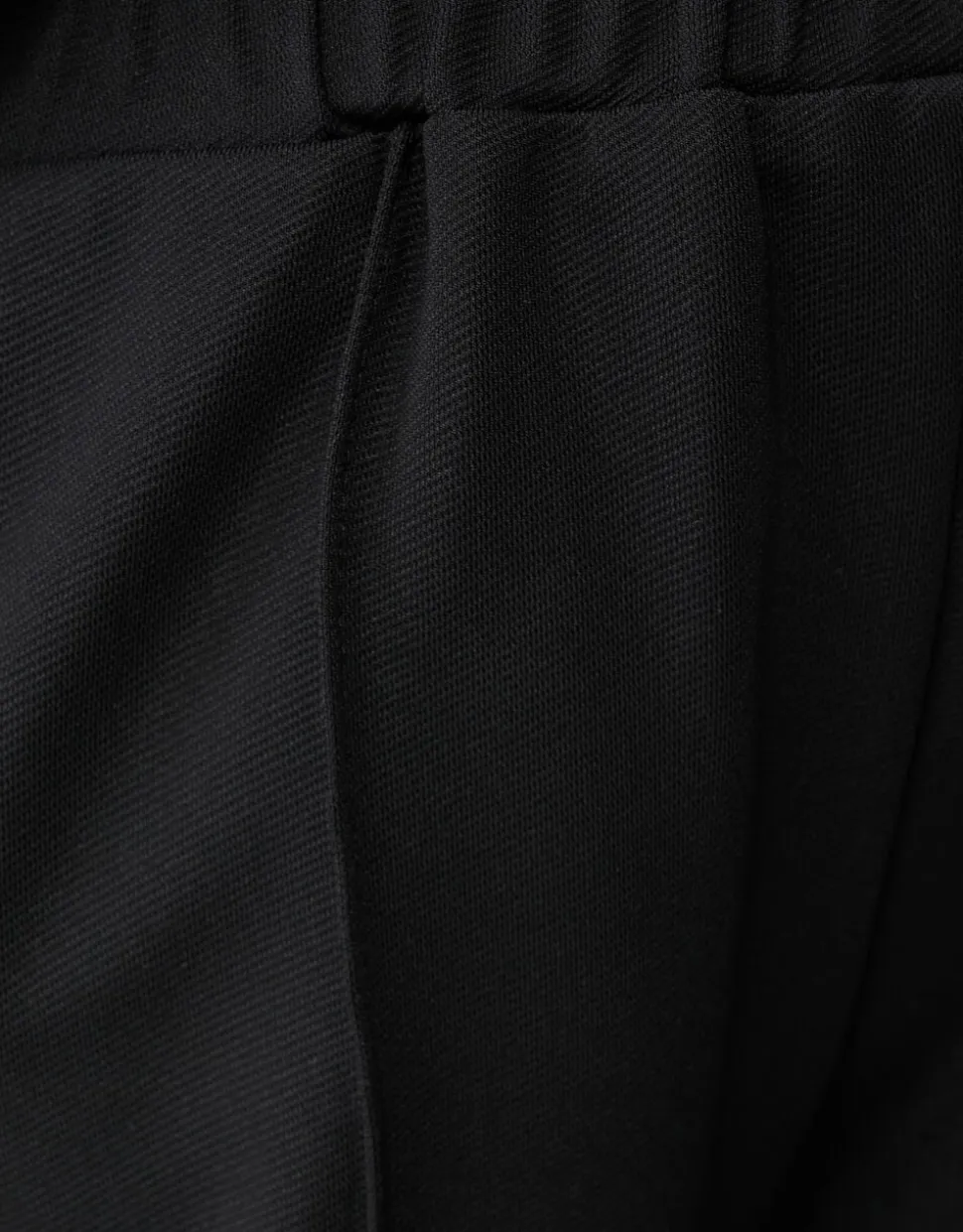 Basis Wide Leg Broek Zwart