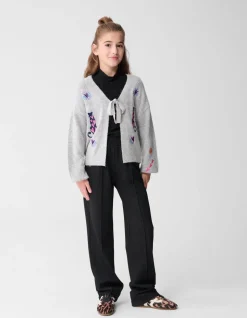 Basis Wide Leg Broek Zwart