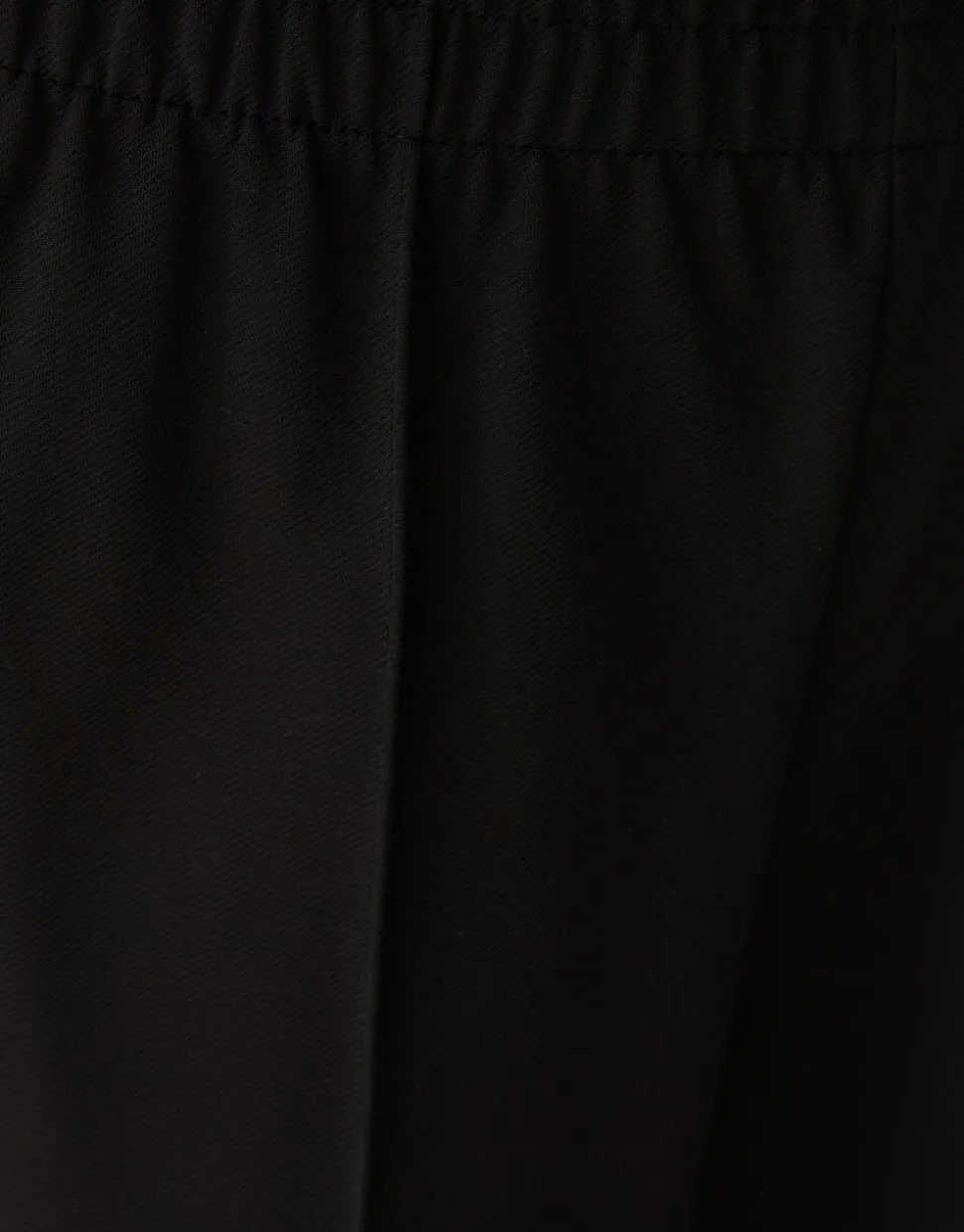 Basis Wide Leg Broek Zwart