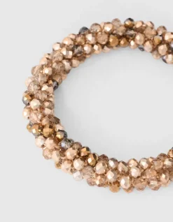 Beaded Armband Goud