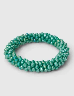 Beaded Armband Groen