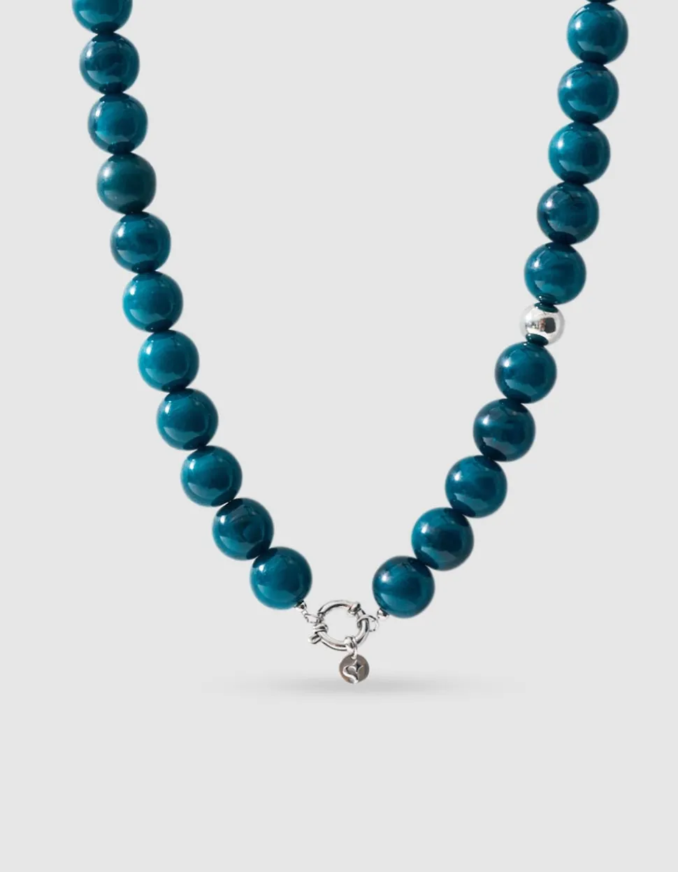 Beaded Ketting Turquoise