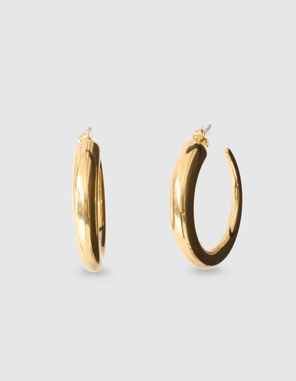 Big Hoop Oorbellen Goud