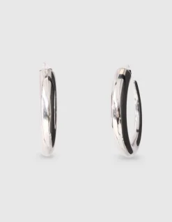 Big Hoop Oorbellen Zilver