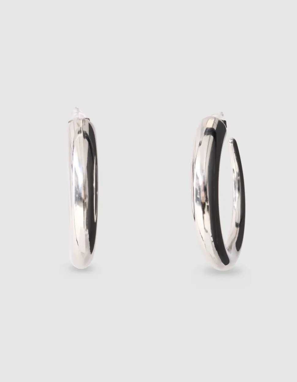 Big Hoop Oorbellen Zilver
