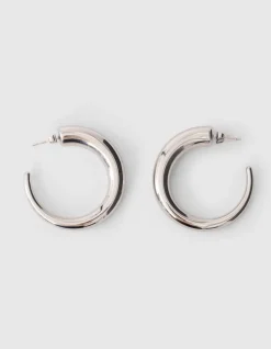 Big Hoop Oorbellen Zilver