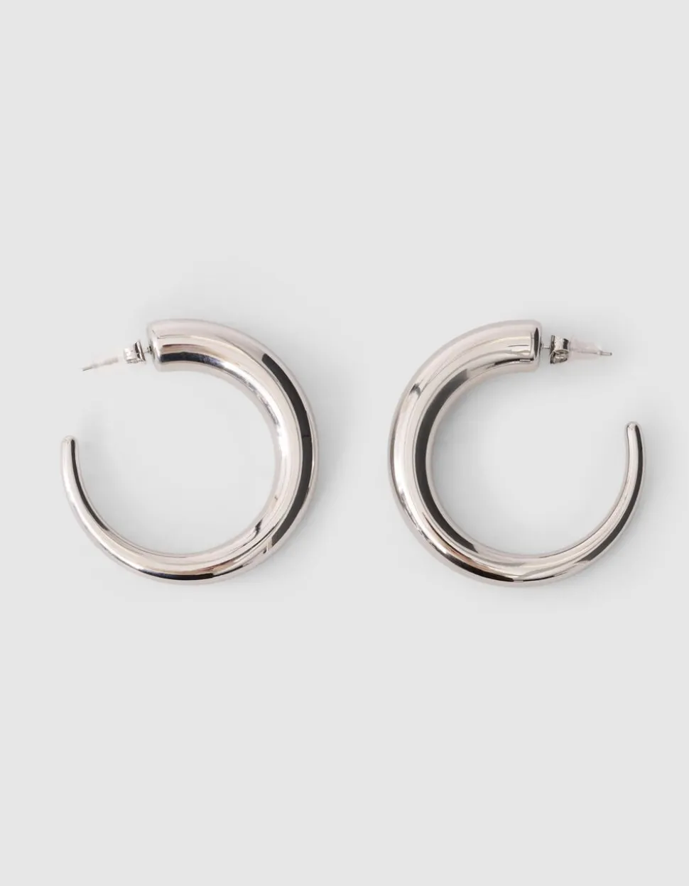 Big Hoop Oorbellen Zilver
