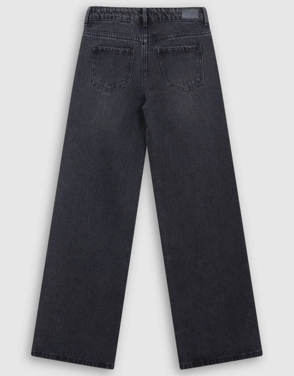Big Stud Wide Leg Fit Jeans Zwart