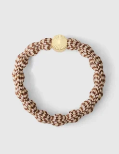 Bubble Charm Haarelastiek Bruin