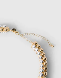 Bubble Ketting Goud/Zilver