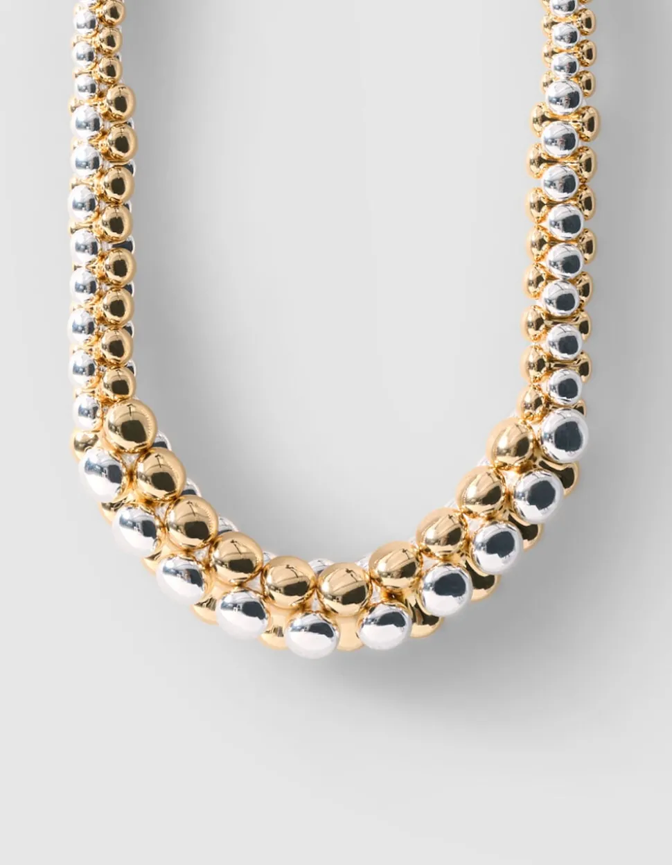 Bubble Ketting Goud/Zilver