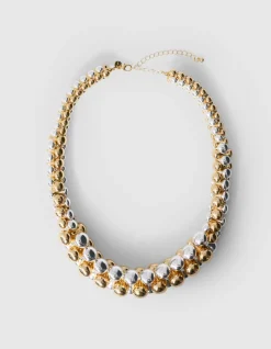Bubble Ketting Goud/Zilver