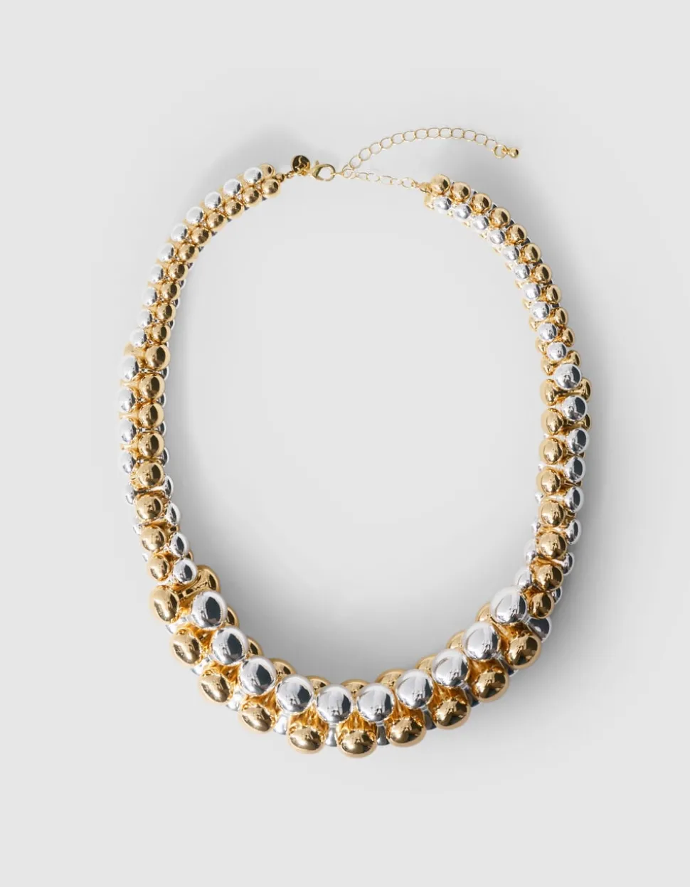 Bubble Ketting Goud/Zilver