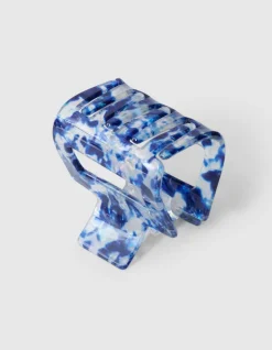 Bulky Haarklem Blauw