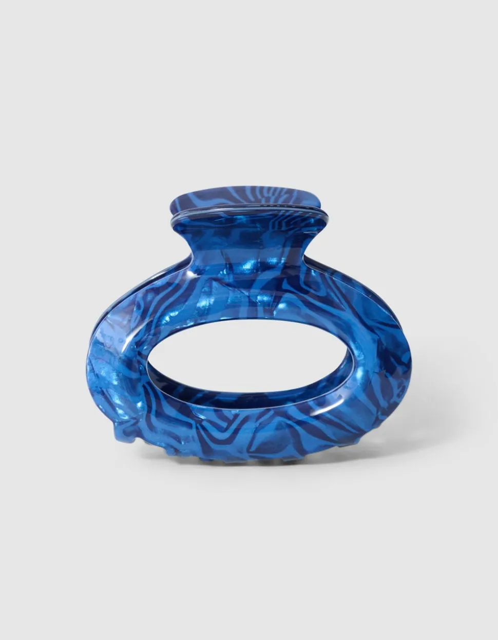 Bulky Haarklem Donkerblauw
