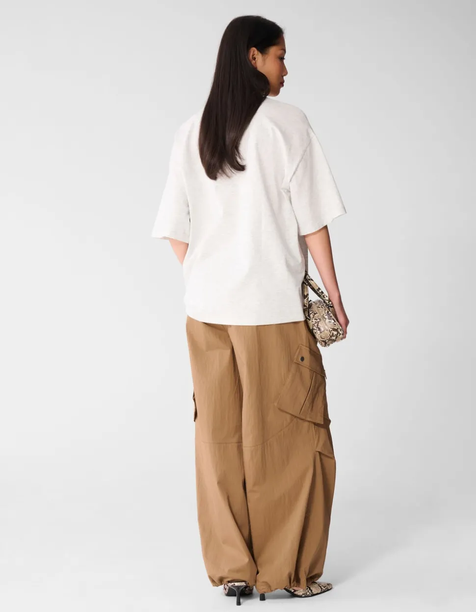 Cargo Balloon Fit Broek Bruin