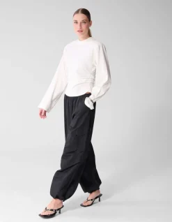 Cargo Balloon Fit Broek Zwart