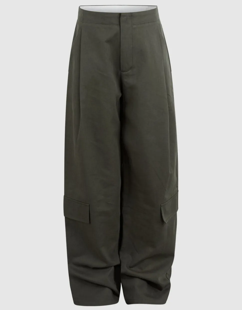 Cargo Barrel Fit Broek Donkergroen