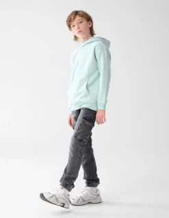 Cargo Fit Jog Jeans Donkergrijs