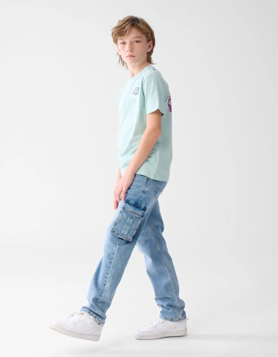 Cargo Jeans Mediumstone