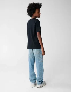 Carpenter Baggy Fit Jeans Blauw