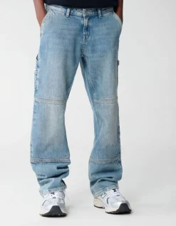 Carpenter Baggy Fit Jeans Blauw