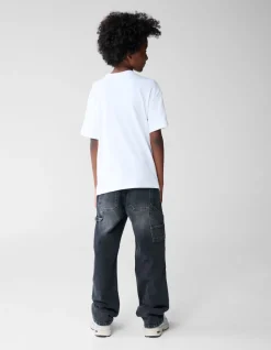 Carpenter Baggy Fit Jeans Donkergrijs