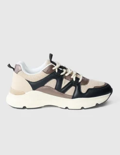 Casual Sneaker Zand/Zwart
