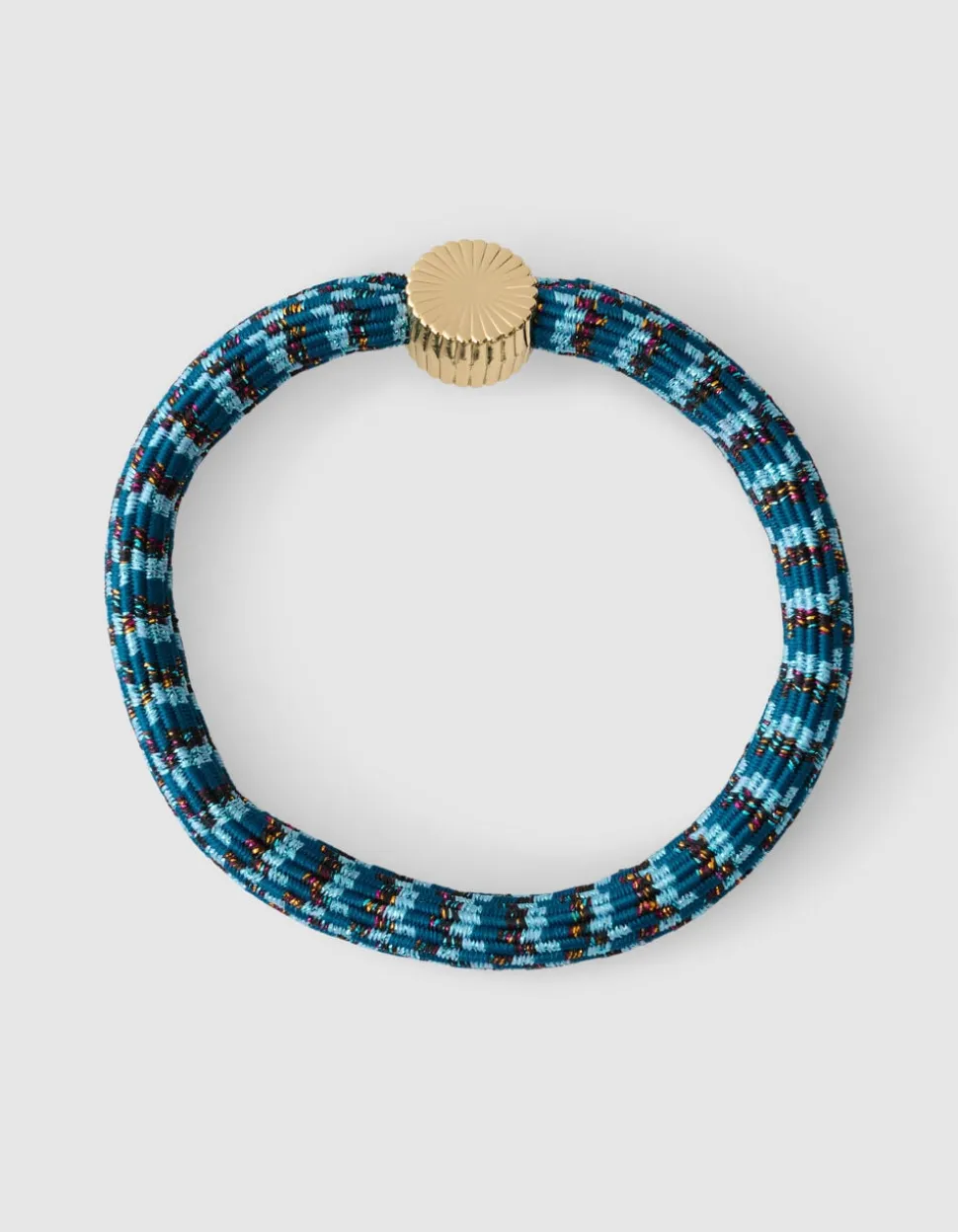 Charm Lurex Haarelastiek Donkerblauw