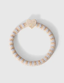 Charm Lurex Haarelastiek Goud
