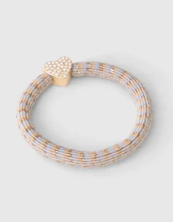 Charm Lurex Haarelastiek Goud