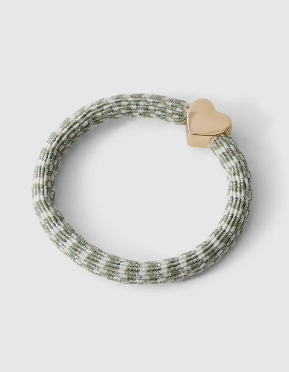 Charm Lurex Haarelastiek Groen