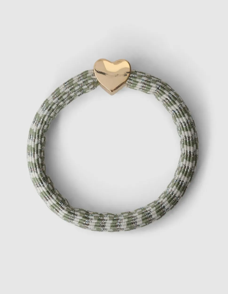 Charm Lurex Haarelastiek Groen