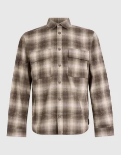 Check Overshirt Groen