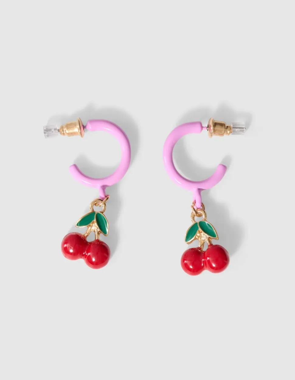 Cherry Charm Oorbellen Roze