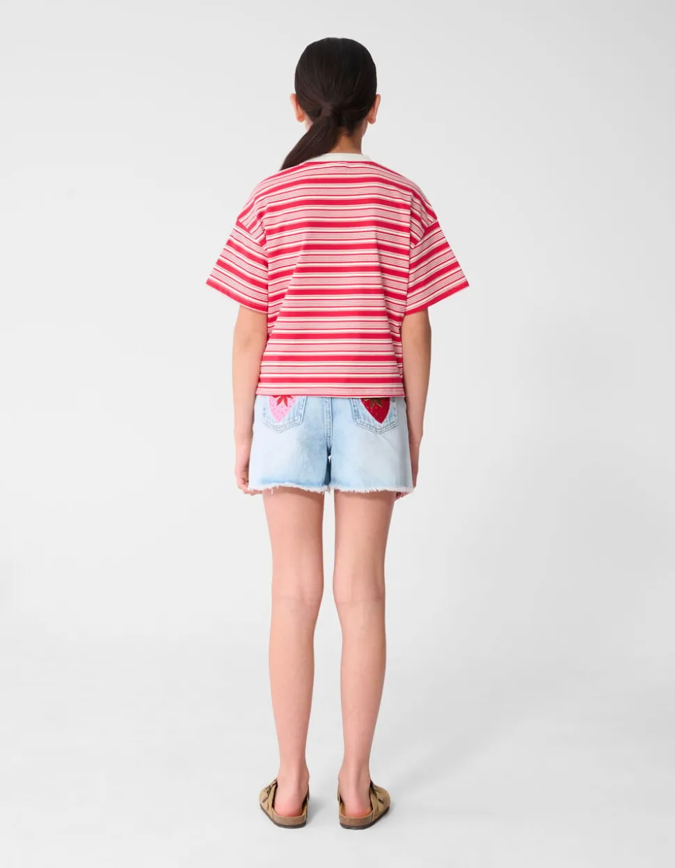 Cherry T-shirt Rood