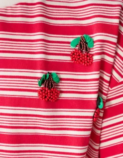 Cherry T-shirt Rood