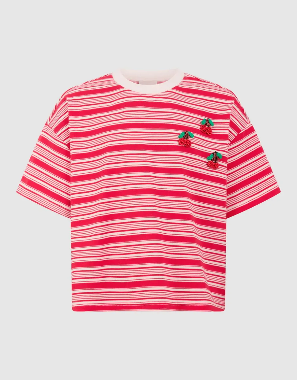 Cherry T-shirt Rood