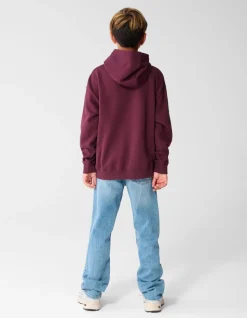 Chill Hoodie Donkerrood