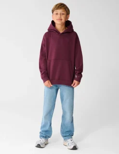 Chill Hoodie Donkerrood