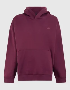 Chill Hoodie Donkerrood