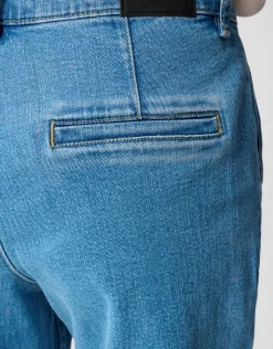 Classic Wide Leg Fit Jeans Lichtblauw