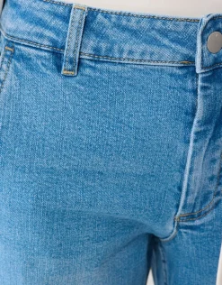 Classic Wide Leg Fit Jeans Lichtblauw