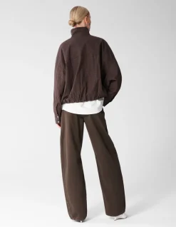 Clean Barrel Fit Jeans Bruin