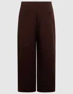Clean Jogger Broek Donkerbruin