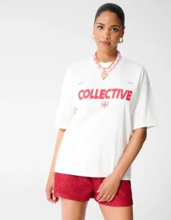 Collective Artwork T-shirt Wit