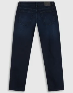 Comfort Straight Fit Jeans Blauw/Bruin L34