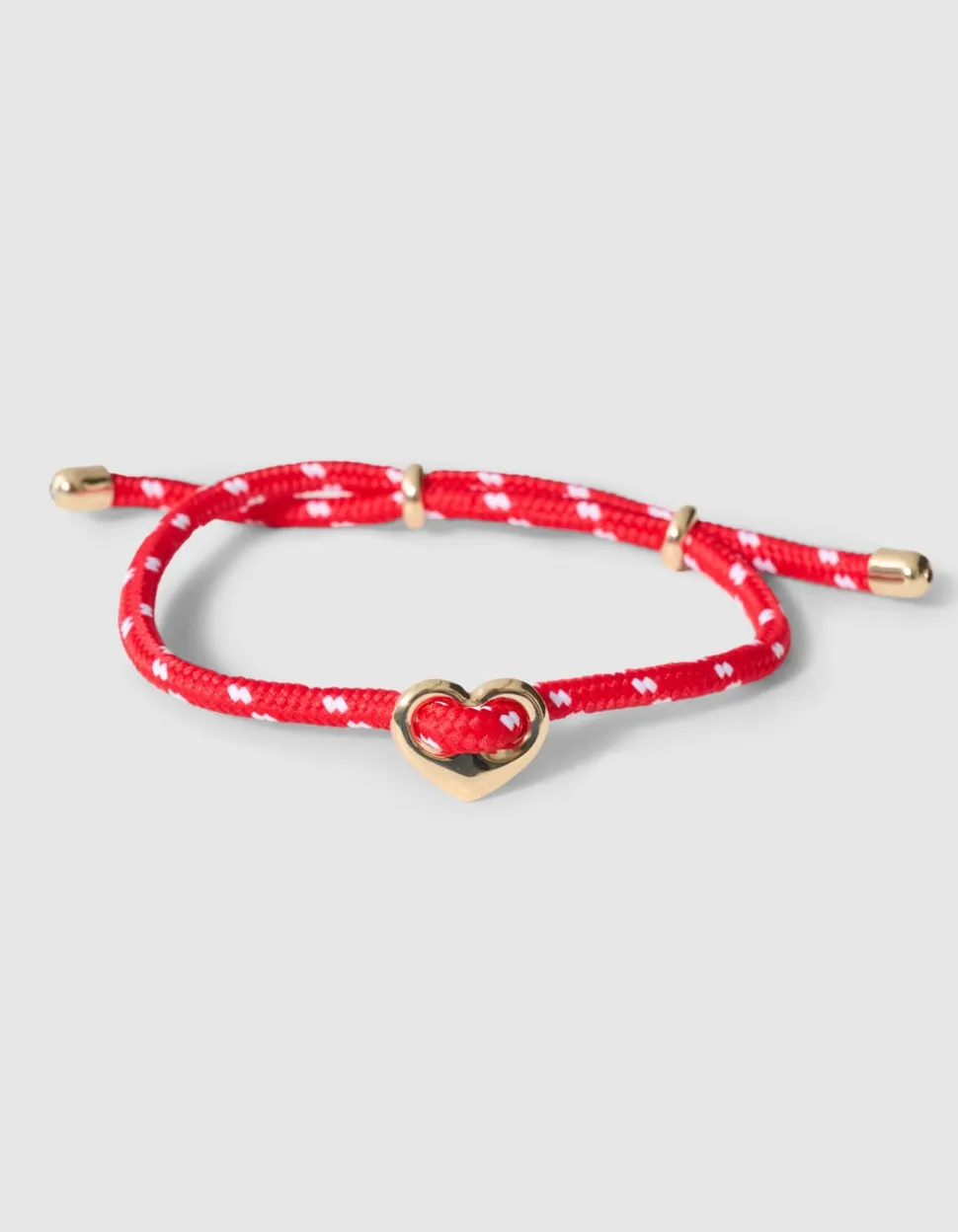 Connector Armband Goud/Rood